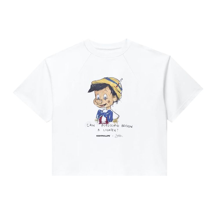 Kody Phillips Pinocchio T Shirt White