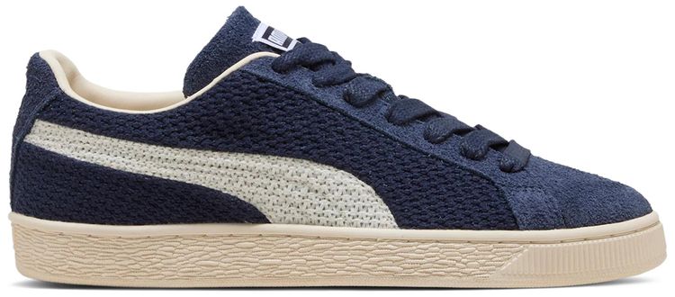 Puma Suede Crochet Navy White