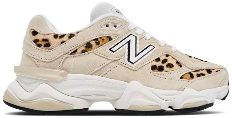 New Balance Wmns 9060 Tan Leopard White