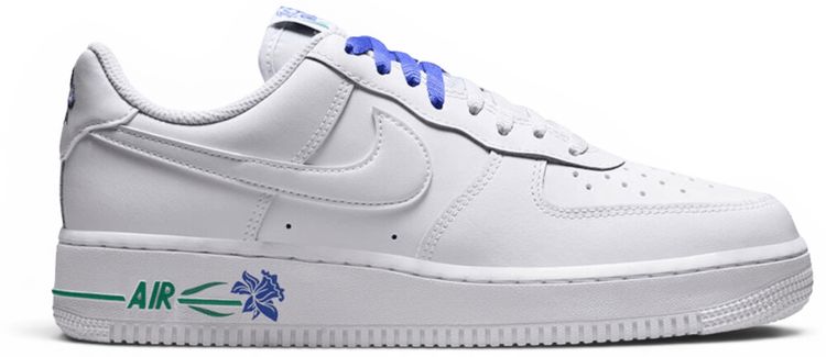 Nike Wmns Air Force 1 Low Blue Flower