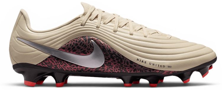 Nike United Tiempo Maestro Academy MG Low Fossil Burgundy Crush