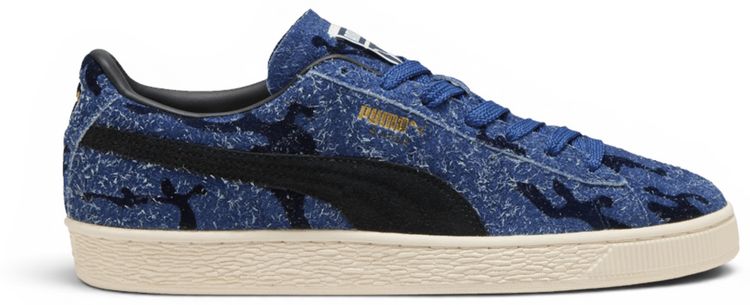 Puma Suede Flock Blue Jewel Club Navy