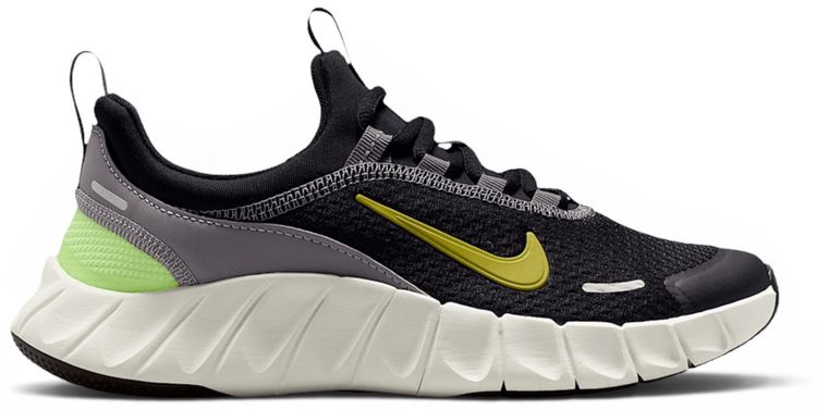 Nike Free Ride  GS Black Pencil Point