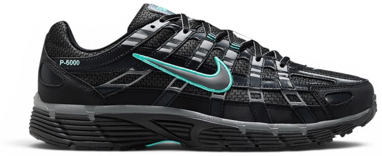 Nike P 6000 Black Hyper Turquoise
