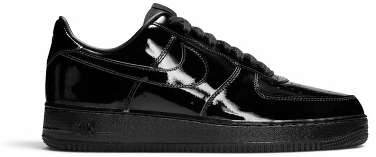 Nike Air Force 1 Low Patent Leather Premium Black