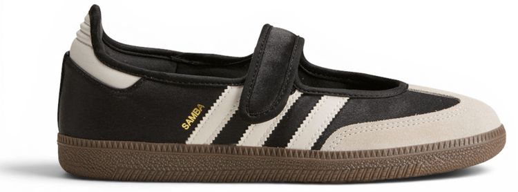 adidas Wmns Samba Jane Core Black Off White Gold Metallic