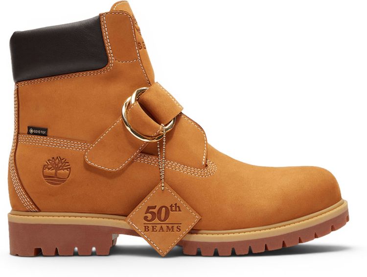 BEAMS x Timberland Buckle GORE TEX Boot Wheat