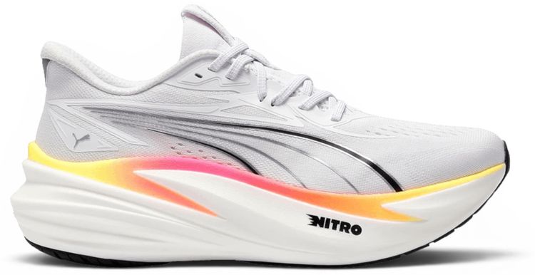 Puma Magmax Nitro 2 White Glowing Red Sun Stream