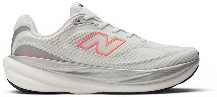 New Balance Wmns 1080v15 Breathe White Pink Heat Tangerine