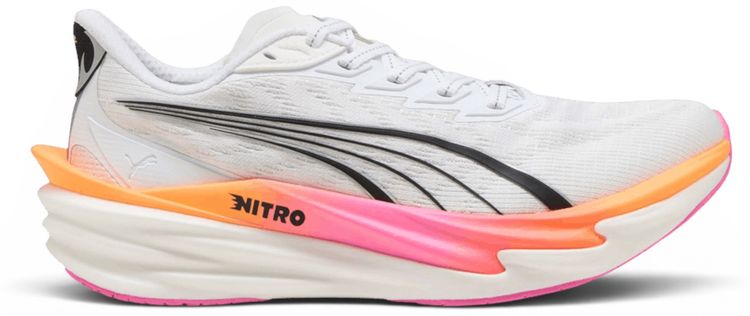 Puma Wmns Deviate Nitro 4 White Poison Pink