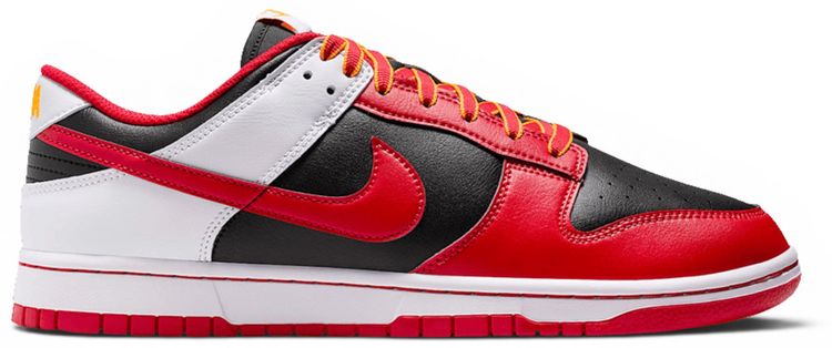 Nike Dunk Low Retro Black White University Gold