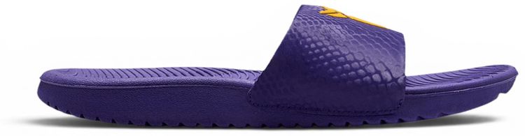 Kobe Bryant x Nike Kawa Slide GS Court Purple University Gold