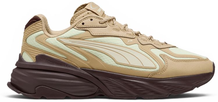 Puma Fade Ripstop Sand Dune Apple Spritz Chocolate Brown
