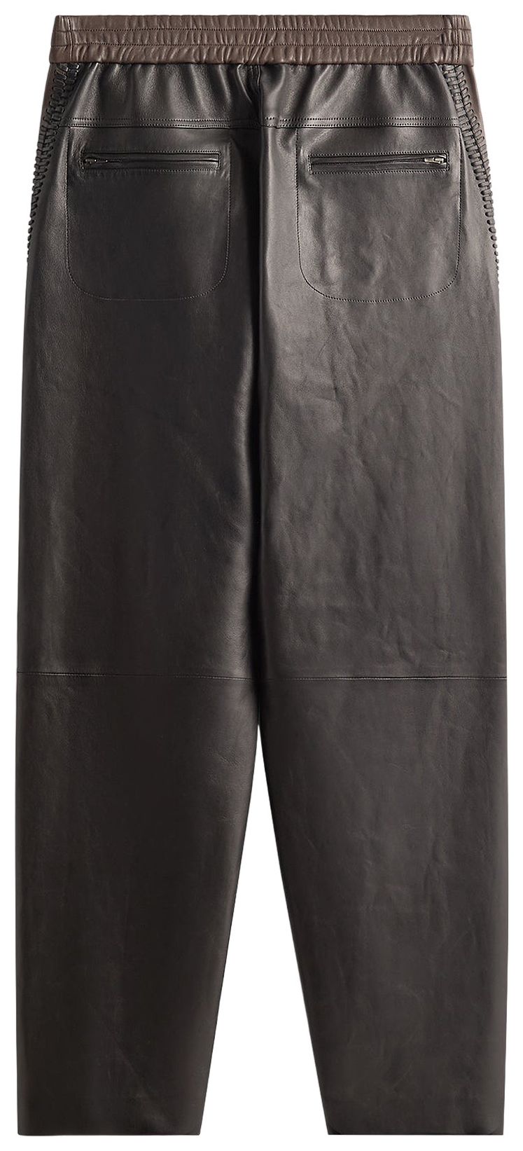 Kith Kin Irving Combo Leather Moto Pant Hickory