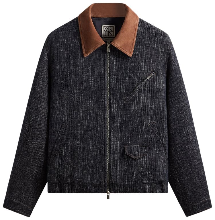 Kith Kin Cassius Blouson Jacket Blue Navy