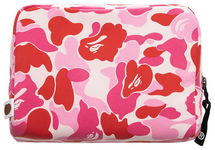 BAPE ABC Camo Pouch Pink