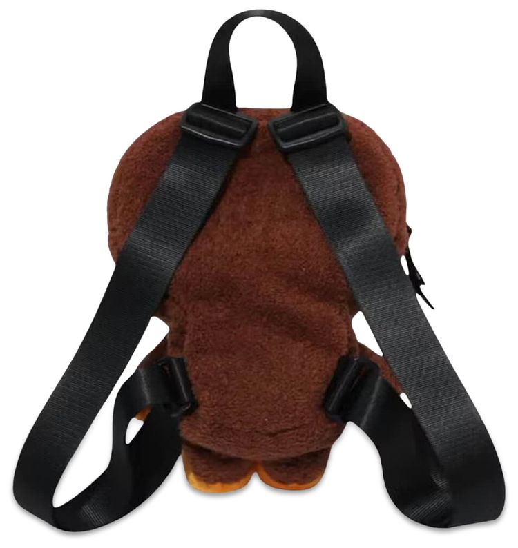 BAPE Milo Big Plush Doll Daypack Brown