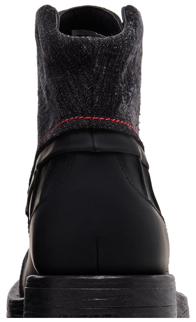 Diesel D Hammer Boot Black