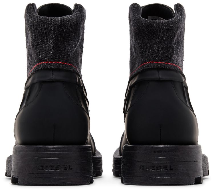 Diesel D Hammer Boot Black