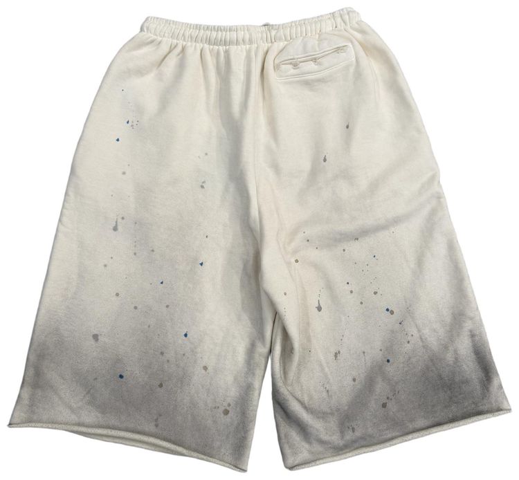 Satoshi Nakamoto Drifter Sweatshorts White