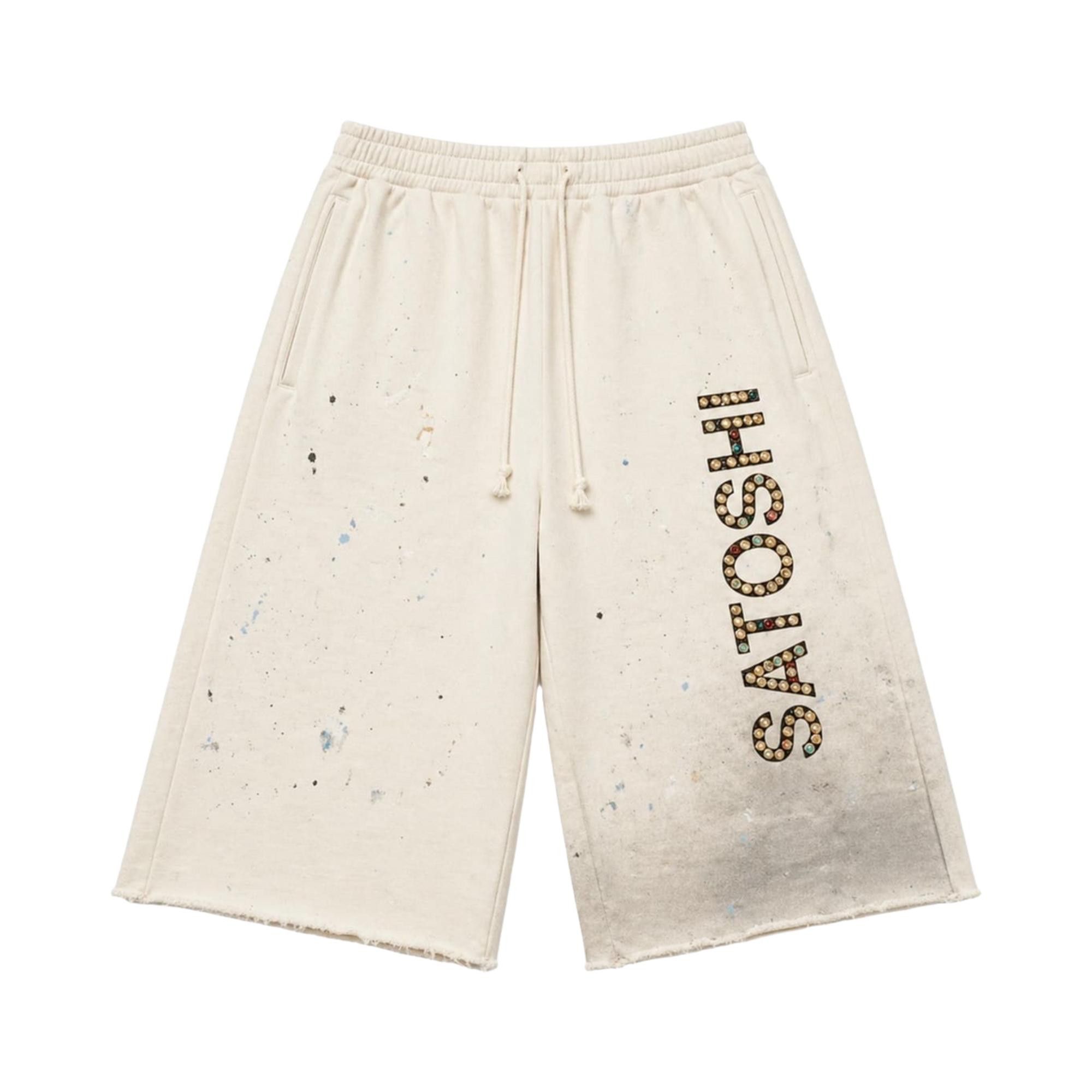Buy Satoshi Nakamoto Drifter Sweatshorts 'White' - SS26SHT003 | GOAT