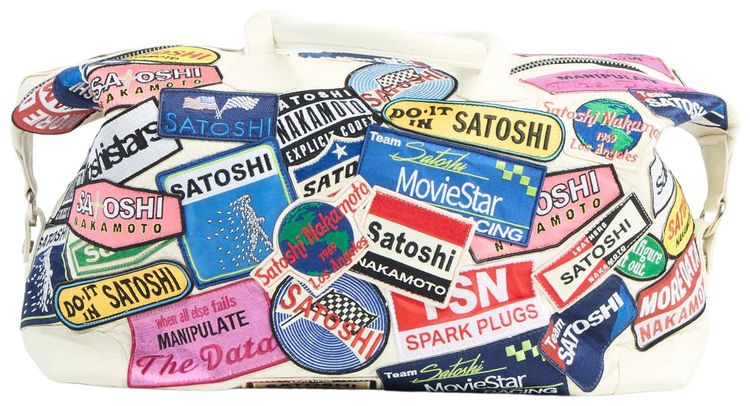 Satoshi Nakamoto Codex Patch Weekender White