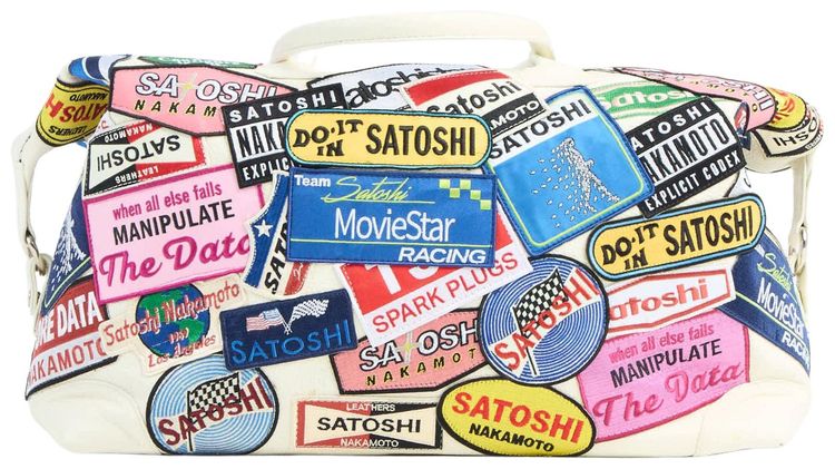 Satoshi Nakamoto Codex Patch Weekender White