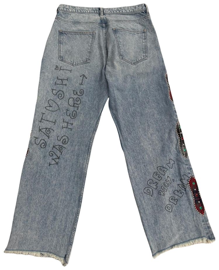 Satoshi Nakamoto Nessa Pant Blue Denim