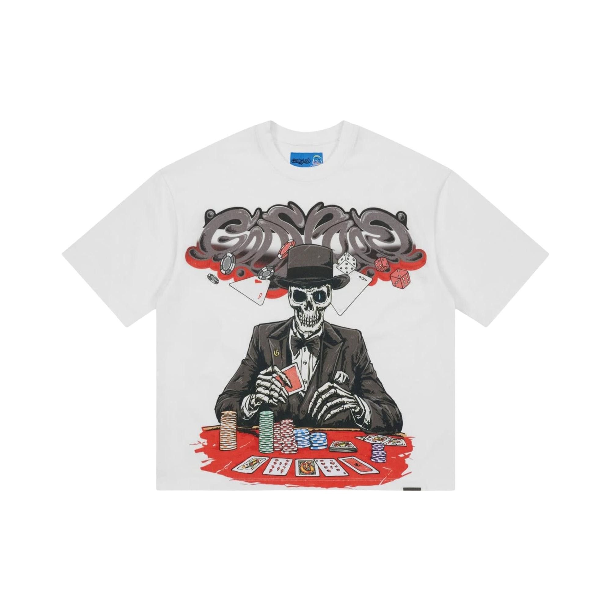 Buy Godspeed High Stakes T-Shirt 'White' - 11652 10004GHSTW WHIT