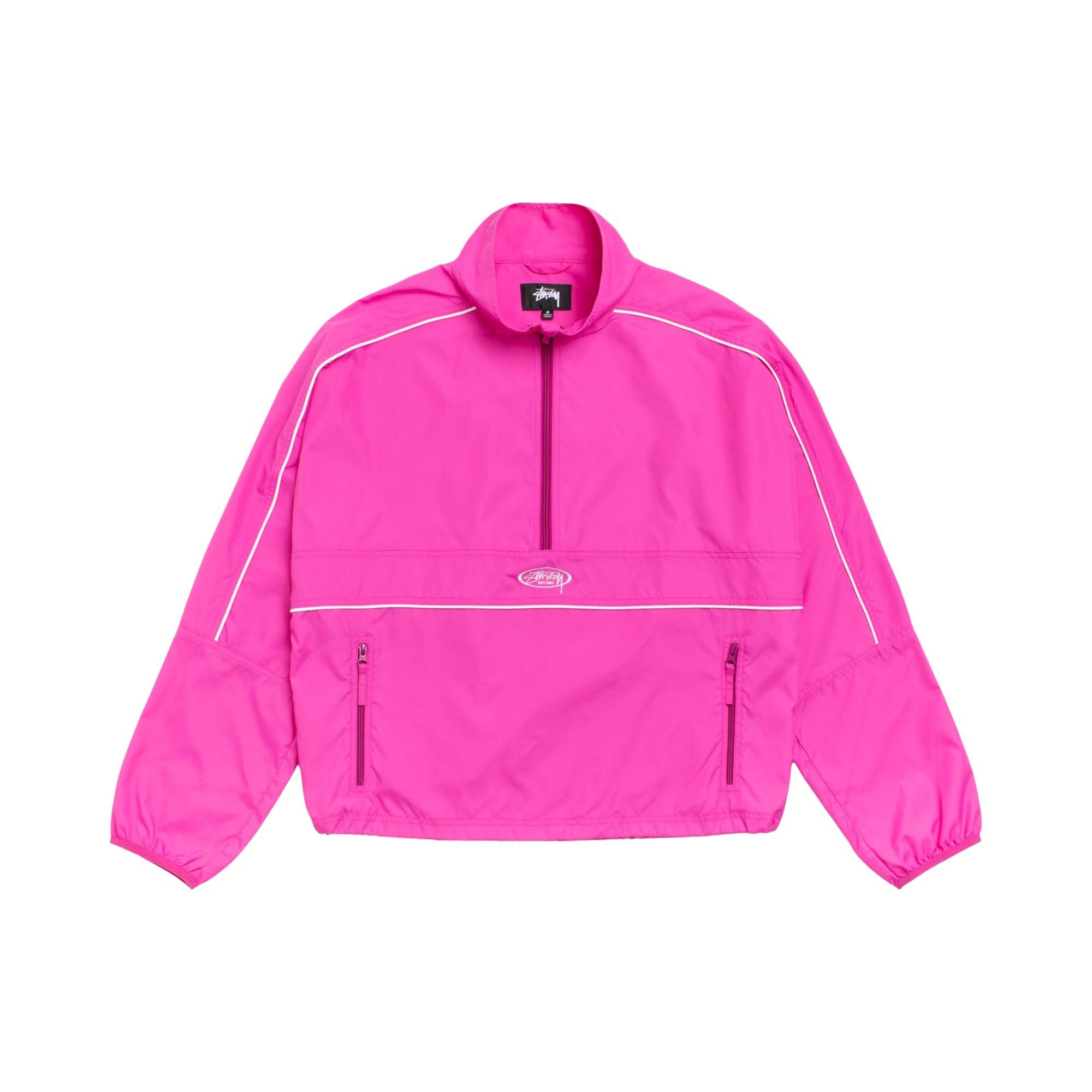 Buy Stussy Lightweight Pullover Jacket 'Pink' - 115905 PINK | GOAT
