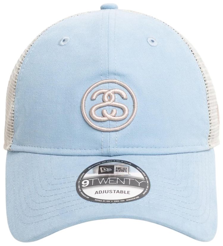 Stussy 9twenty SS Link Trucker Blue