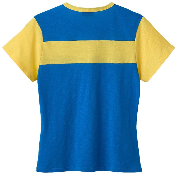 GV Gallery Two Tone Tee BlueYellow