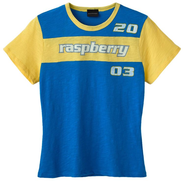 GV Gallery Two Tone Tee BlueYellow