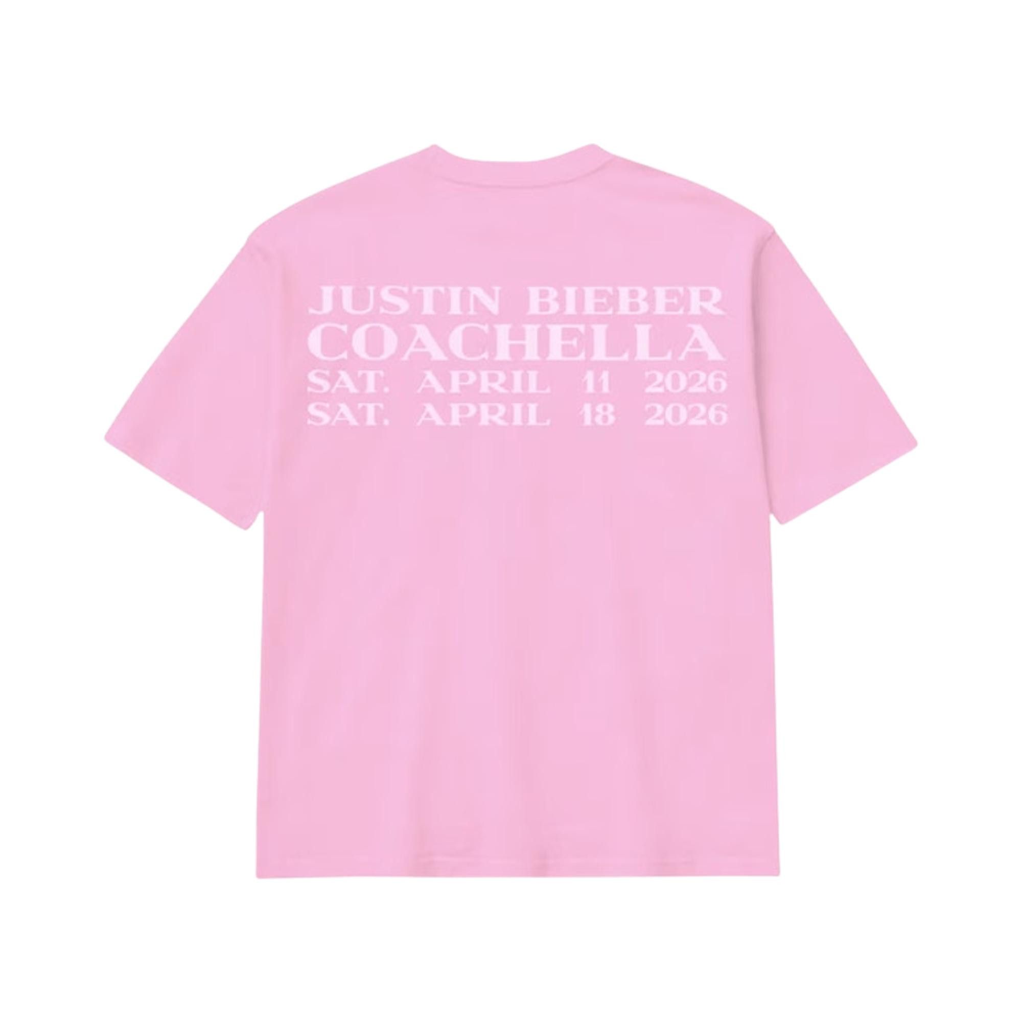 Buy SKYLRK Justin Bieber Coachella 2026 Graphic IV Tee 'Pink