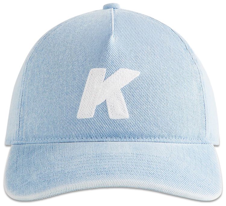 Kith Denim Bay Low Pinch Crown Snapback Light Indigo