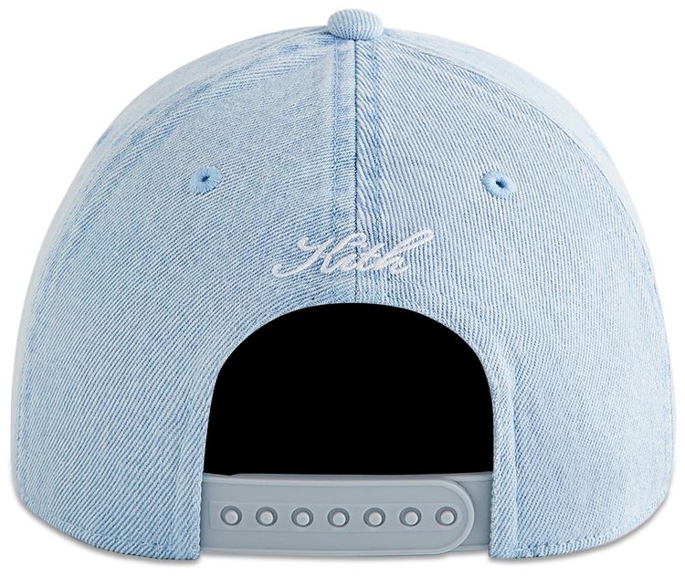 Kith Denim Bay Low Pinch Crown Snapback Light Indigo