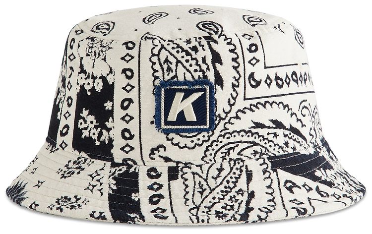 Kith Bandana Jacquard Dawson Bucket Hat Nocturnal
