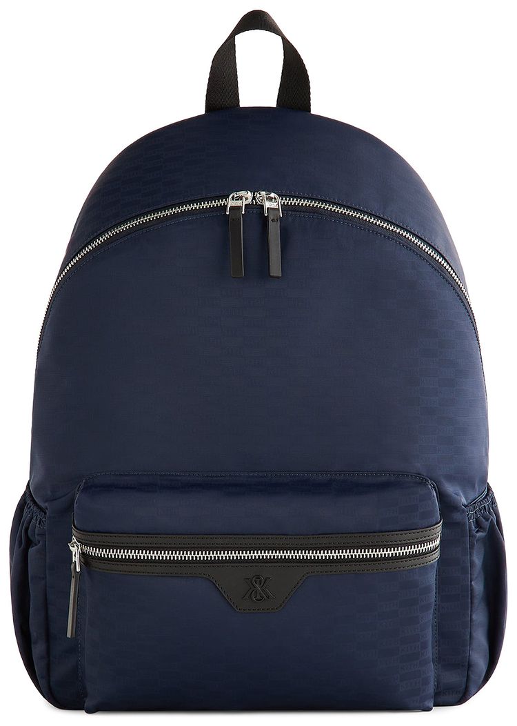 Kith Monogram Nylon Jacquard Backpack Nocturnal