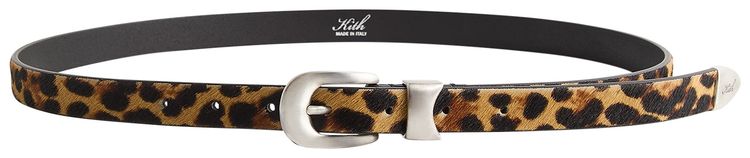 Kith Western Leopard Pony Hair Belt Sanctuary