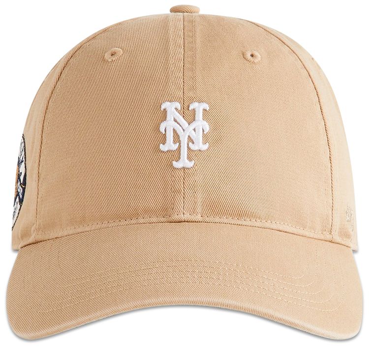 Kith x 47 For The New York Mets Washed Twill Mini Logo Aaron Classic Cap Field