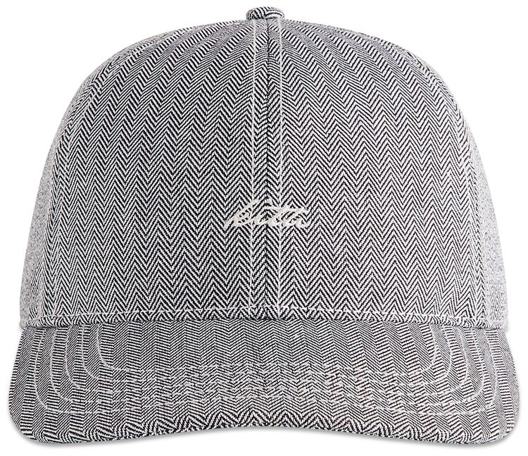 Kith Herringbone Aaron Classic Cap Black