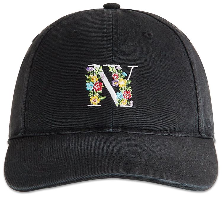 Kith For 47 Floral Ny Washed Twill Classic Cap Black