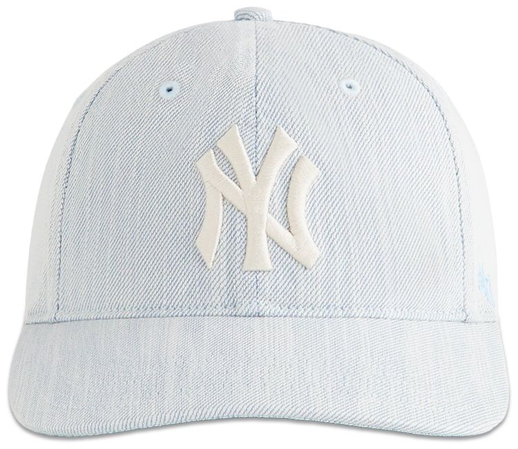 Kith x 47 For The New York Yankees Denim Franchise Ls Cap Dream Indigo