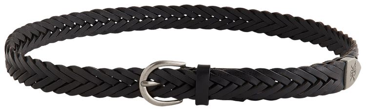 Kith Braided Belt Black