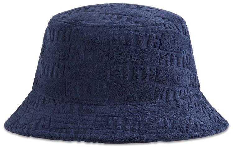 Kith Classic Logo Towel Terry Dawson Bucket Hat Nocturnal