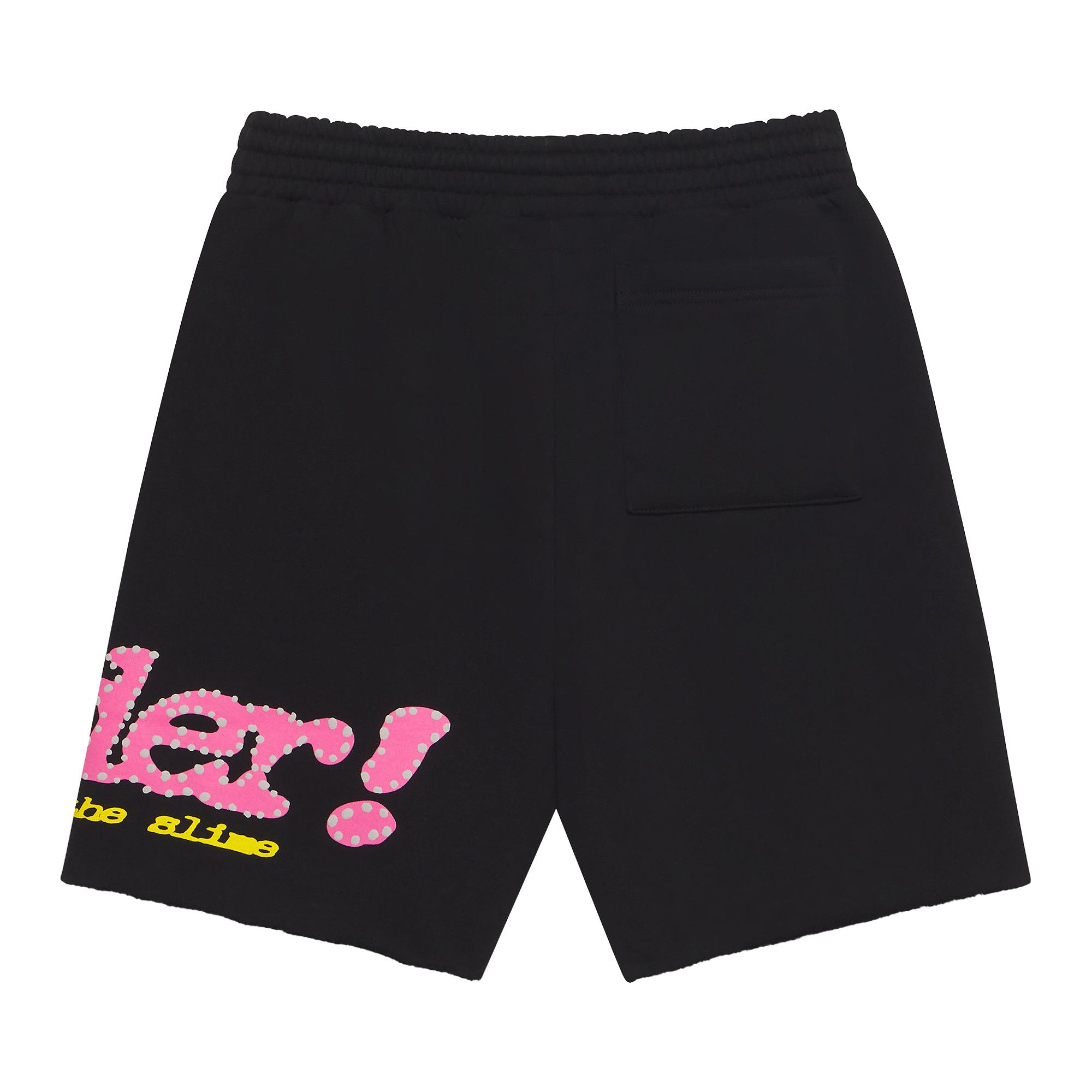 Buy Sp5der Punk V2 Sweatshort 'Black' - SH010SS26BLK | GOAT
