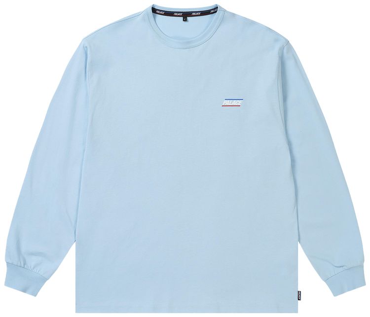 Palace Basically A Long Sleeve Skyline Blue