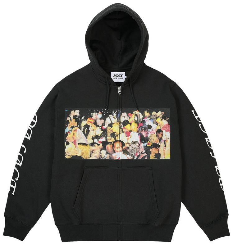 Palace Dick Jewell Zip Hood Black