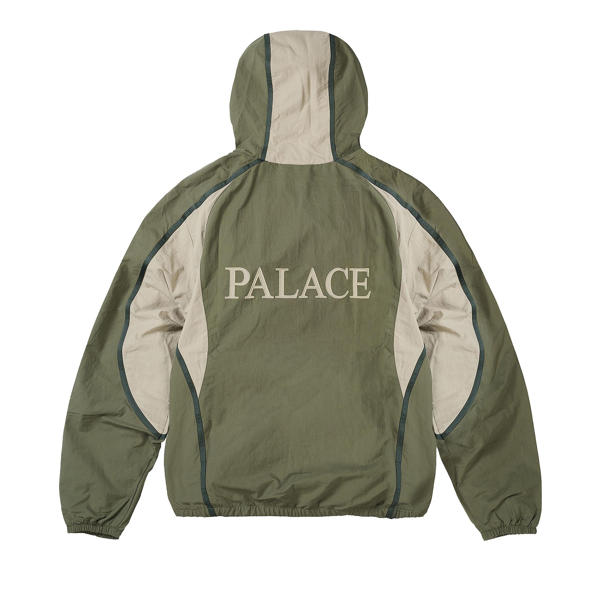 Palace オリーブグリーン フーディ Palace Engineered Garments Patchwork Zip Hood Olive Size Medium | eBay