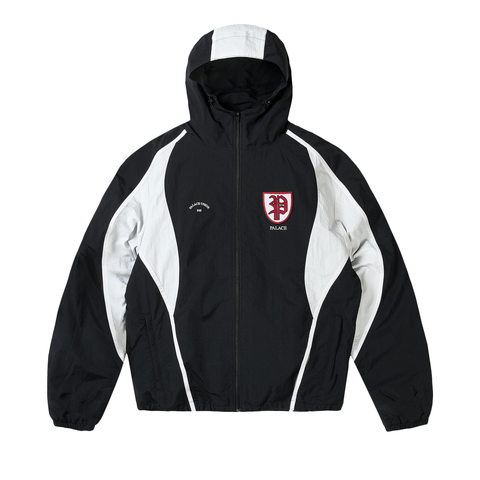 Buy Palace Scrum Hooded Shell Jacket 'Black' - P30JK182 | GOAT
